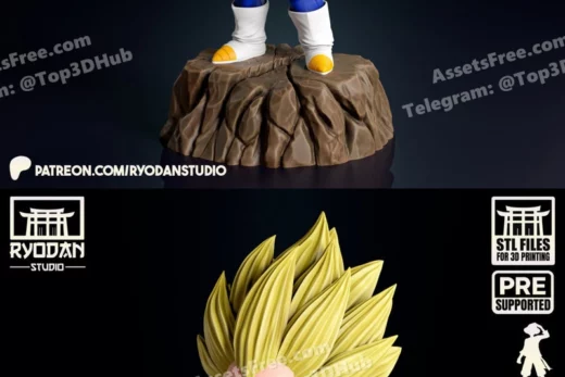 Dragon ball vegeta daima ryodan studio