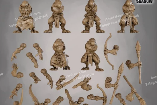 Duncan shadow gnoll werejackal bundle