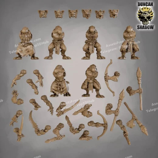 Duncan shadow gnoll werejackal bundle