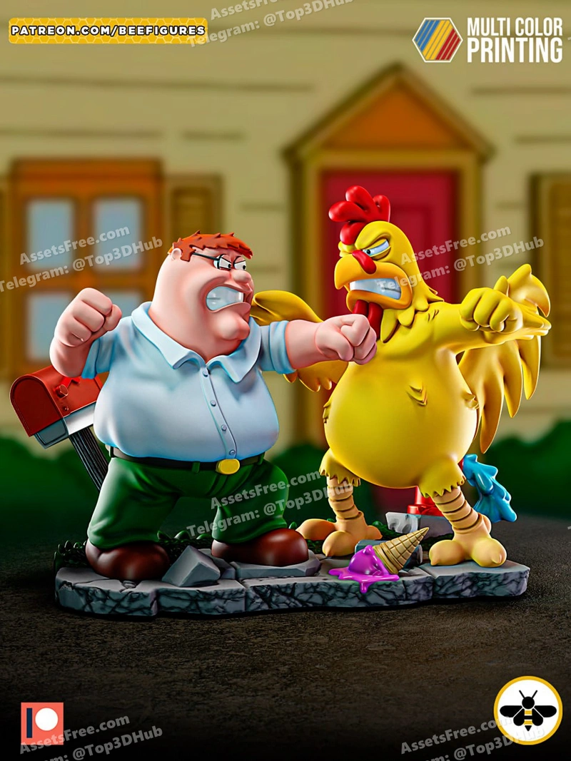 Ernie the giant bee figures