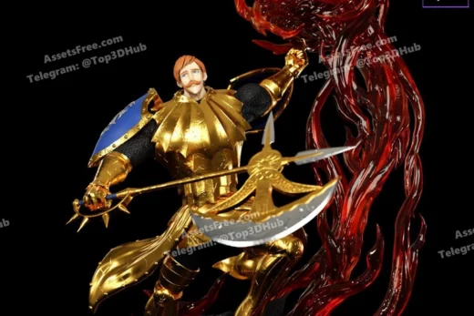 Escanor nanatsu no taizai kaidan 3d