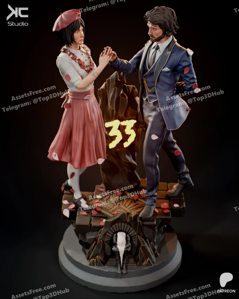 Expedition 33 Diorama – STL 3D Print Model | AssetsFree.com Expedition 33 diorama