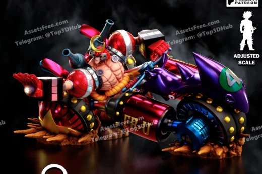 Franky whit black rhino fr u iv stl