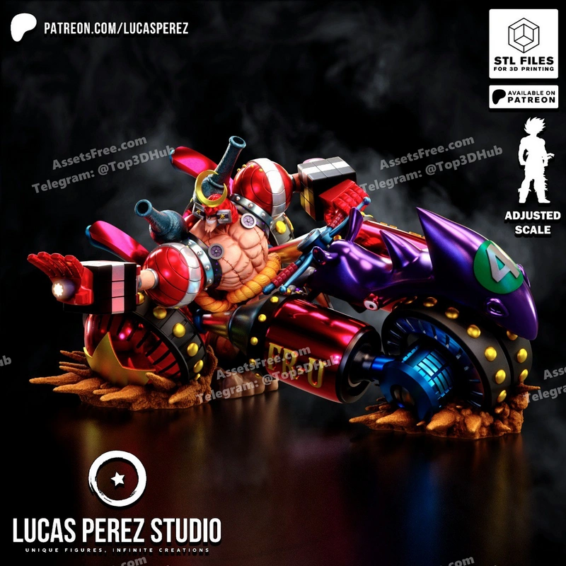 FRANKY WHIT Black Rhino FR-U IV STL – STL 3D Print Model | AssetsFree.com Franky whit black rhino fr u iv stl