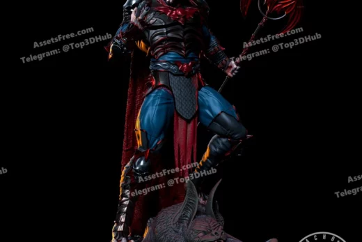 Fan art hordak from motu statue