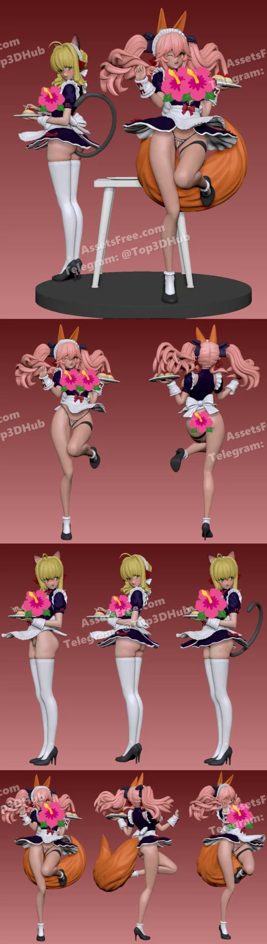 Fate cafe maid @stl for home