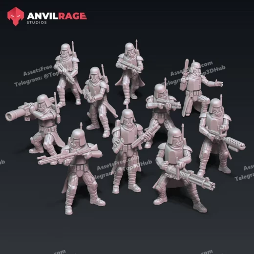 Frost trooper squad and kit bash ar012