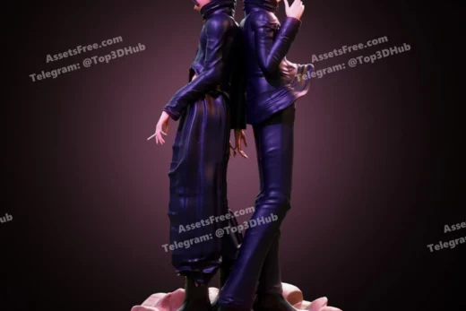 Gojo and geto @stl for home