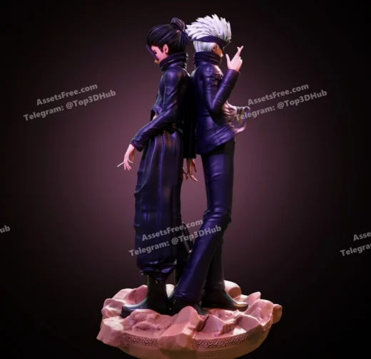 Gojo and geto @stl for home