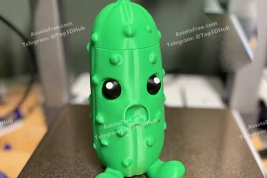 Hex3d cucumbercontainer