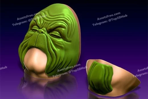 Hex3d halloween grinchmask