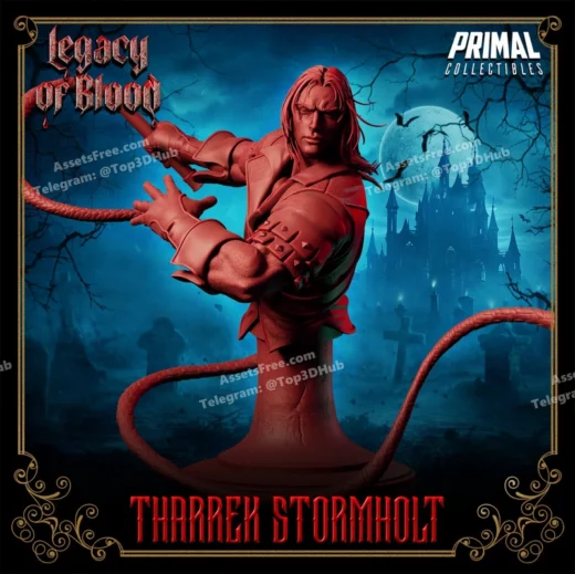 Human tharrek stormholt bust