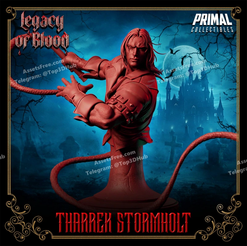 Human_Tharrek_Stormholt_Bust – STL 3D Print Model | AssetsFree.com Human tharrek stormholt bust