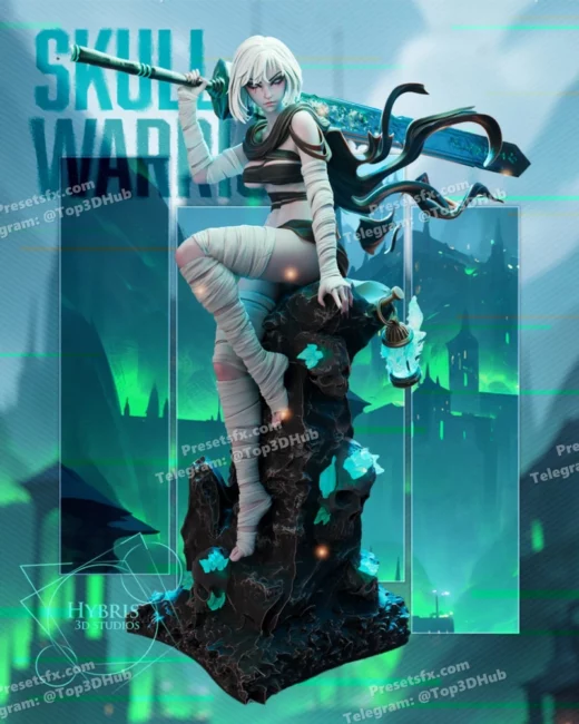 Hybris studio 2025 02 skull girl sneak peak