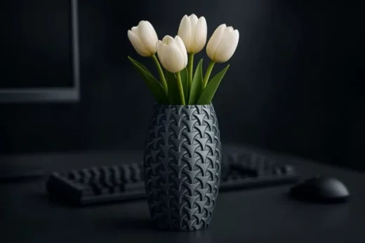 Interlock+weave+vase+ +botany+chic+ +home+decor