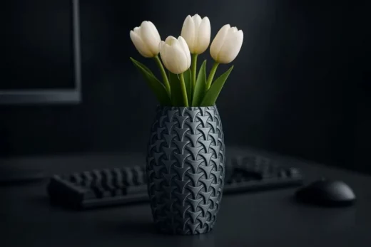 Interlock+weave+vase+ +botany+chic+ +home+decor
