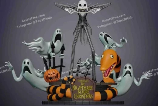 Jack skellington the nightmare before christmas