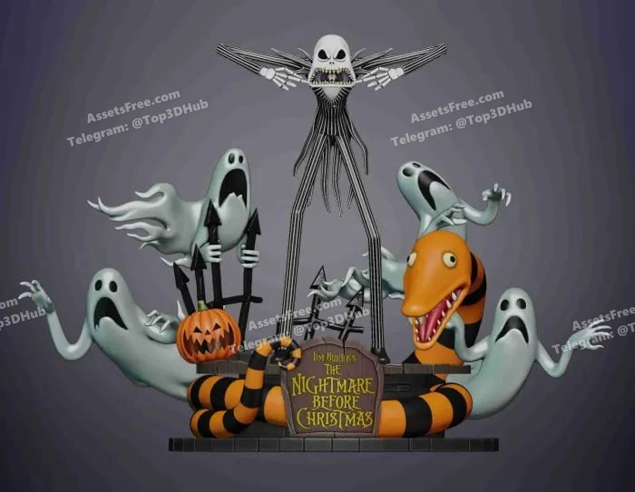 Jack skellington the nightmare before christmas