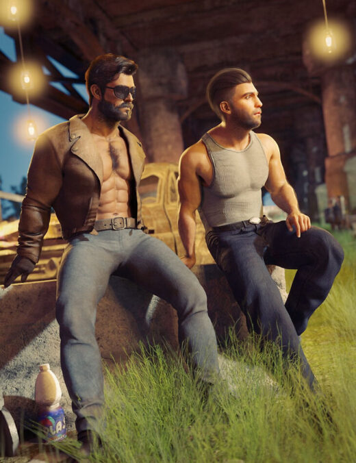 JepeвЂ™s dramatic sit poses for genesis 9 and 8 male