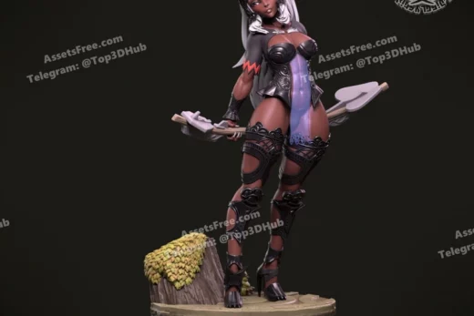 Jigglystix fantasy bunny archer fran nsfw+futa (1)