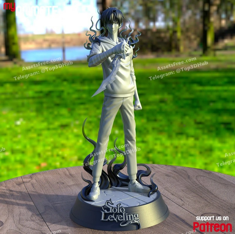 Jimwoo_SoloLeveling_myAnimate – STL 3D Print Model | AssetsFree.com Jimwoo sololeveling myanimate
