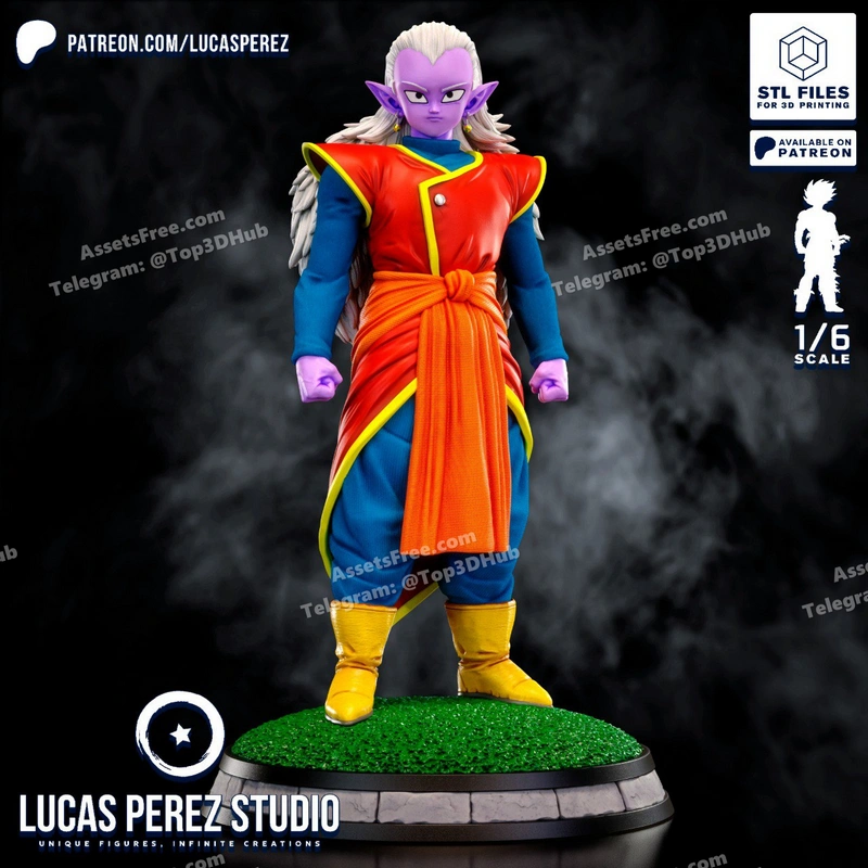 KIBITO-SHIN 1-6 STL – STL 3D Print Model | AssetsFree.com Kibito shin 1 6 stl