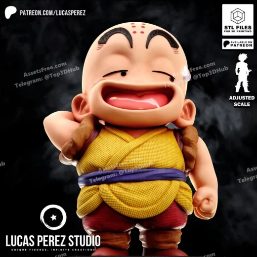 Krillin db 1 6 stl