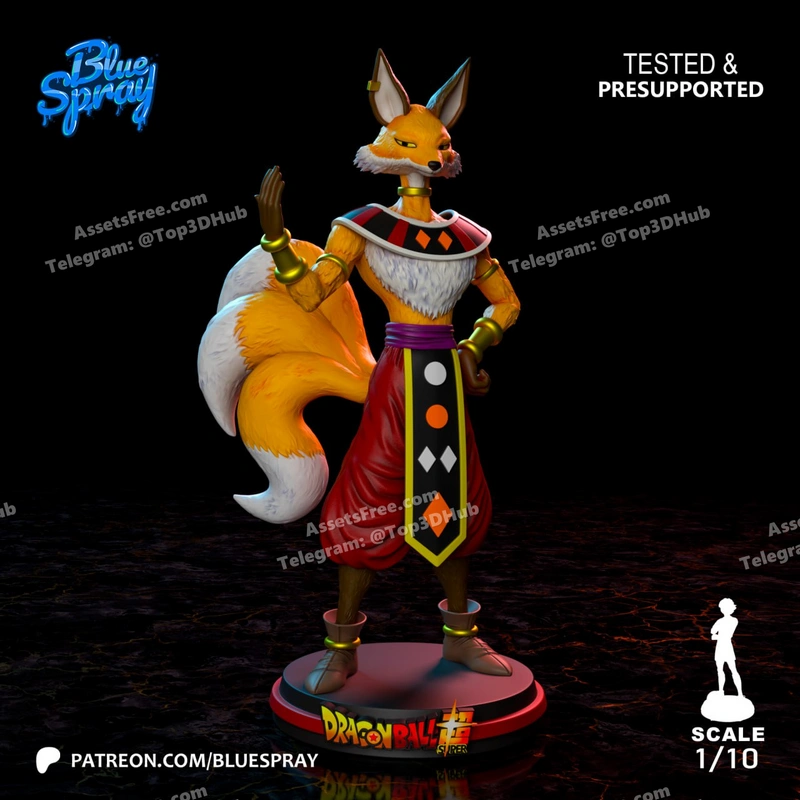 Liquiir – DragonBallSuper – STL 3D Print Model | AssetsFree.com Liquiir dragonballsuper