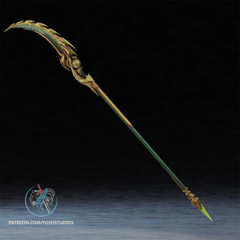 Loki Staff – STL 3D Print Model | AssetsFree.com Loki staff