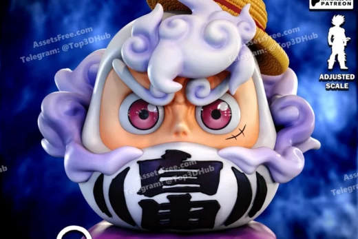 Luffy gear 5 daruma lucas perez