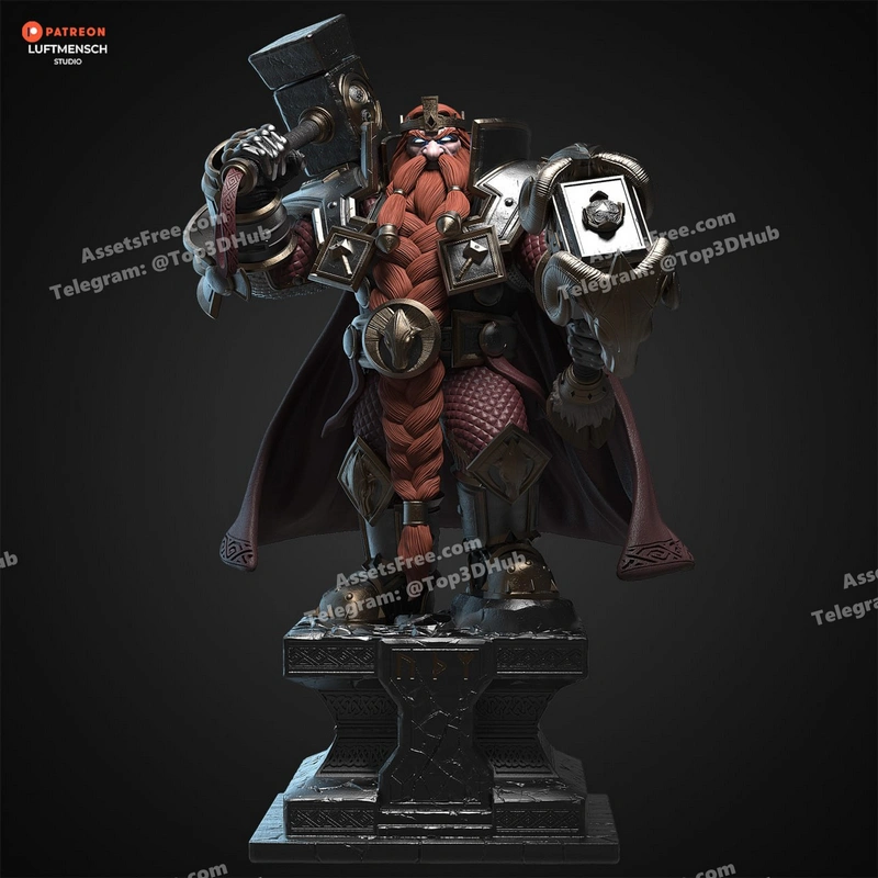 Luftmensch studio magni bronzebeard