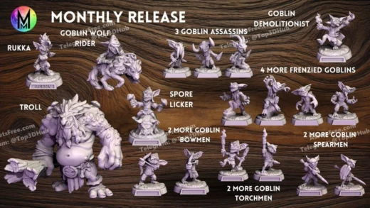 Moonlight minis 2025 08 goblins