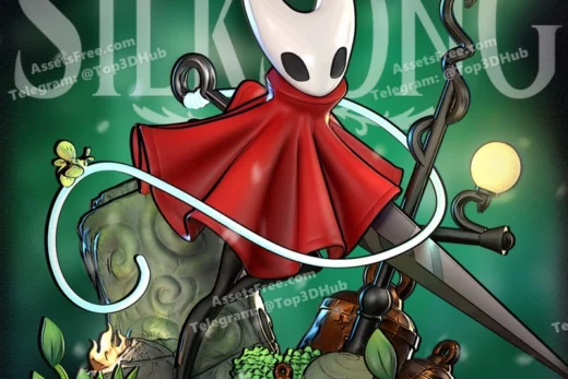 Neko figurines hornet (hollowknight silksong)