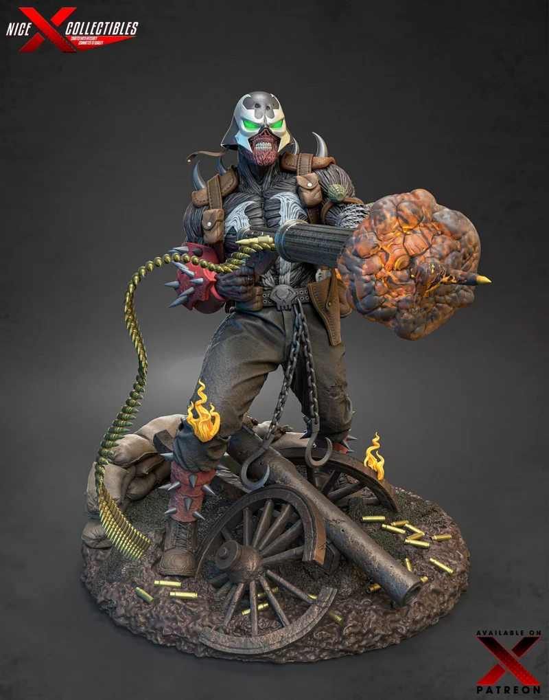 Nice X Collectibles – Spawn – World War II – STL 3D Print Model | AssetsFree.com Nice x collectibles spawn world war ii