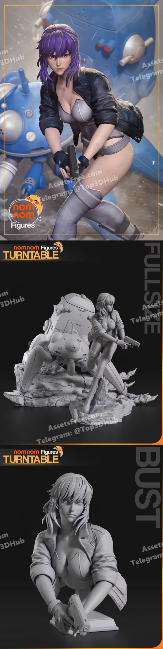 Nomnom kusanagi motoko