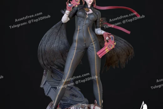 Oxo3d figures bayonetta