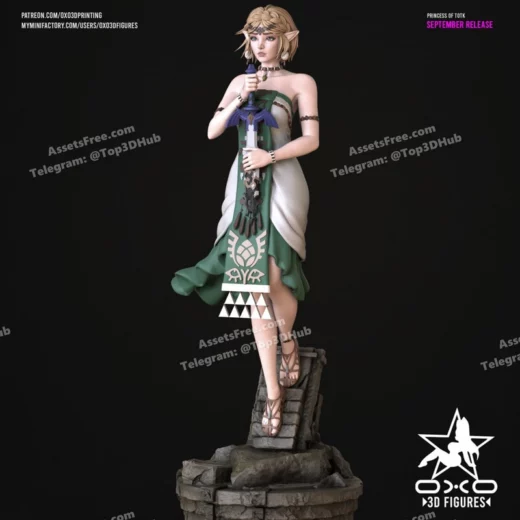Oxo3d figures zelda tears of the kingdom