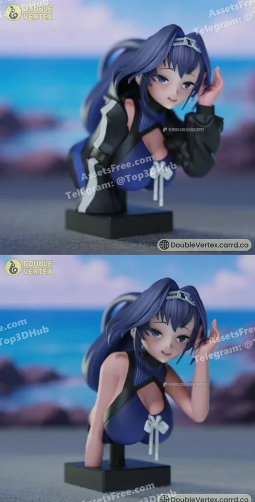 Ouro kronii summer outfit hololiveen doublevertex