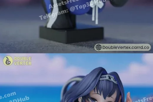 Ouro kronii summer outfit hololiveen doublevertex