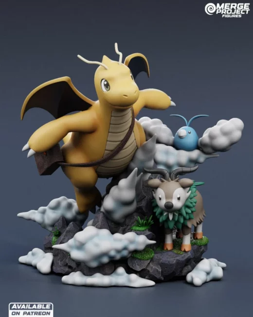 Pokemon dragonite merge project