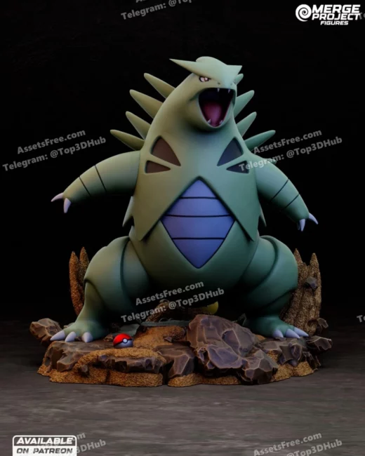 Pokemon tyranitar merge project