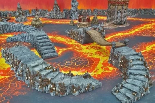 Printable scenery stairway to hell