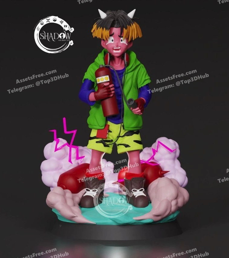 Psyche Oni 4 – STL 3D Print Model | AssetsFree.com Psyche oni 4