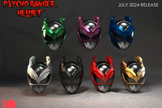 Psycho ranger helmets