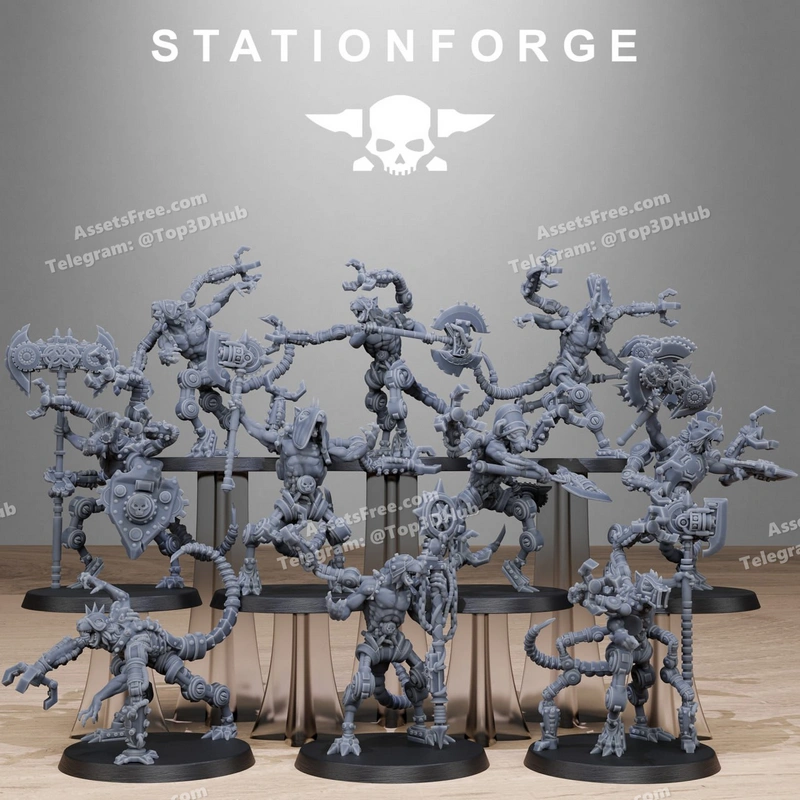 Raticus technoclaw station forge