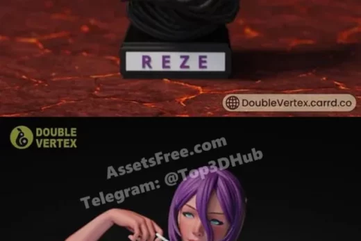 Reze & bomb devil figura chainsaw man bust nsfw doublevertex