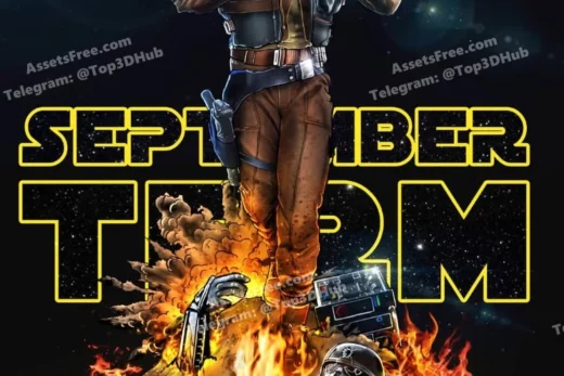 Sw3d cassian andor sculpture