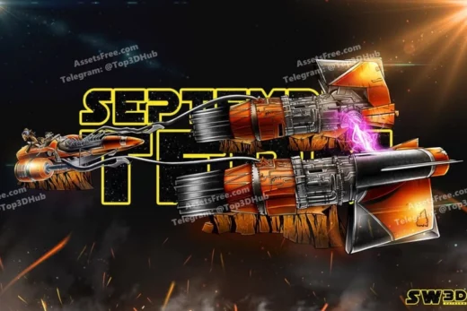 Sw3d sebulba podracer