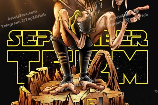 Sw3d sebulba sculpture