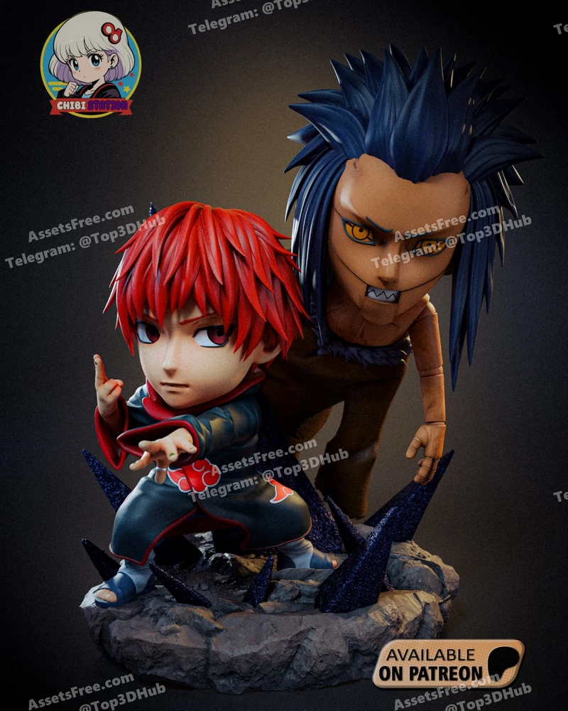 Sasori – STL 3D Print Model | AssetsFree.com Sasori